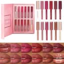 Thumbnail principal de 12PCS Lipgloss-Set Glänzend matt Lippen Glow Öl 💄