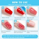 Thumbnail 5 de 15 ml Gel-Nagellackentferner mit Remover-Set ⌚🎯