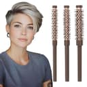 Thumbnail principal de 3er-Set kleine Rundbürsten Föhnbürste für Haarpflege 💇