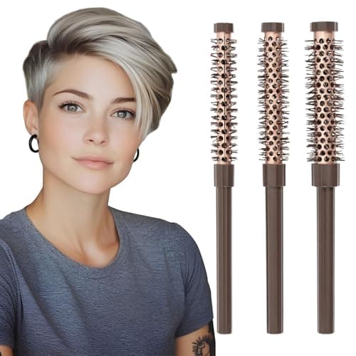 3er-Set kleine Rundbürsten Föhnbürste für Haarpflege 💇