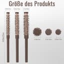 Thumbnail 1 de 3er-Set kleine Rundbürsten Föhnbürste für Haarpflege 💇