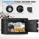 Thumbnail 1 de 55L Safe Tresor Zuhause Feuerfester Tresor ⌚