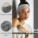 Thumbnail 2 de 6er-Set gehäkelte Damen-Stirnbänder, warm 🎧