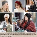 Thumbnail 4 de 6er-Set gehäkelte Damen-Stirnbänder, warm 🎧