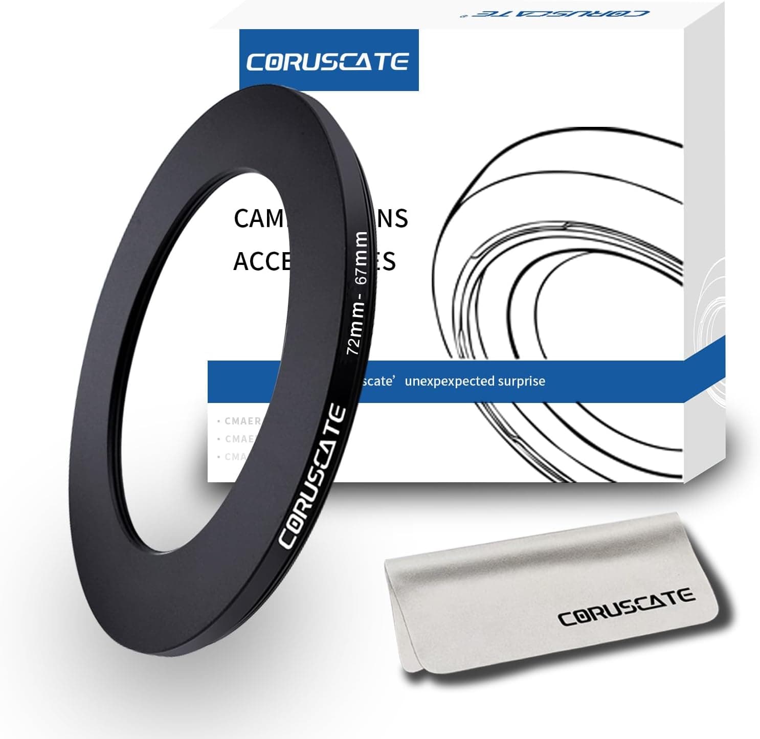 72mm auf 67mm Step-Down-Adapterring für Objektive 📷