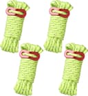 Thumbnail principal de Abspannseile Camping Nylonschnur mit Seilspanner 4mm Zeltschnur 4M ⌚