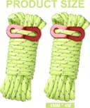 Thumbnail 1 de Abspannseile Camping Nylonschnur mit Seilspanner 4mm Zeltschnur 4M ⌚