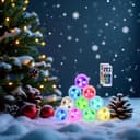 Thumbnail 6 de Afoosoo 12er LED-Teelichter weiß, flammenlos 🕯️