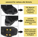 Thumbnail 4 de ALPIDEX Anti Rutsch Schuhspikes 35-47 für Winterspaziergänge ⌚