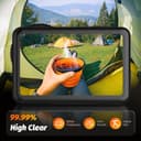 Thumbnail 6 de AMAZEAR Displayschutz für DJI Osmo Action 6 – 2er-Set Glasfolie & Objektivkappen 📷