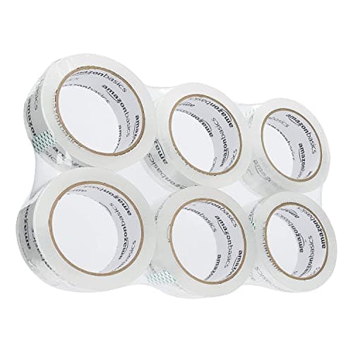 Amazon Basics Packband 4,7 cm x 49,9 m, 6er-Pack 📦