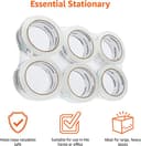 Thumbnail 2 de Amazon Basics Packband 4,7 cm x 49,9 m, 6er-Pack 📦