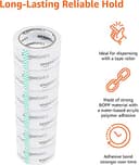 Thumbnail 3 de Amazon Basics Packband 4,7 cm x 49,9 m, 6er-Pack 📦