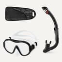 Thumbnail 4 de Amazon Basics Schnorchelmaske mit Tragetasche SCHWARZ ⌚