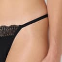 Thumbnail 3 de Amazon Essentials Damen G-String Peachfarbene Mikrofaser Spitzenbesatz 👙