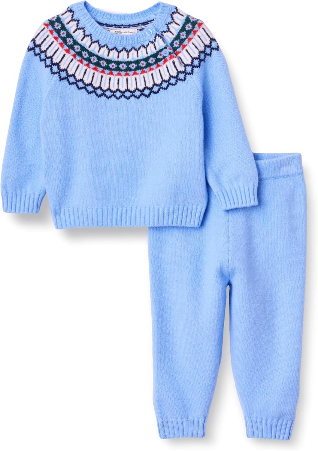 Amazon Essentials x Sofia Grainge Baby- und Jungen-Pullover-Set 🧥