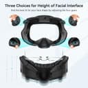 Thumbnail 2 de AMVR Face Cover Pad für Quest 3 mit weichem PU Cushion ⌚