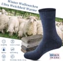 Thumbnail 3 de Annsuki Thermosocken Herren – Merino Warme Wintersocken 5 Paar ⌚