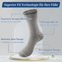 Thumbnail 6 de Annsuki Thermosocken Herren – Merino Warme Wintersocken 5 Paar ⌚