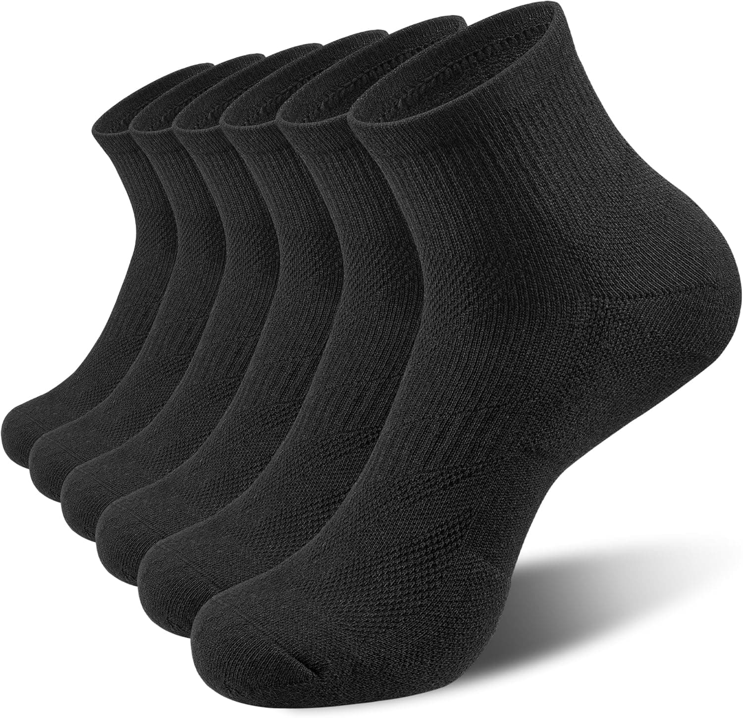 anqier 6 Paar Herren Damen Sportsocken 43-46 ⚙️