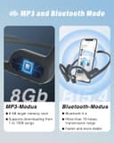 Thumbnail 2 de ANSTEN Knochenschall Kopfhörer 32 GB Speicher 🎧