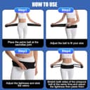 Thumbnail 5 de AOGOE Beckengurt 110 cm Hüftgurt ⌚