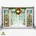 Thumbnail 2 de Aoihrraan 2,7×1,8 m Weihnachts-Fotohintergrund 🎄