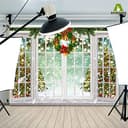 Thumbnail 3 de Aoihrraan 2,7×1,8 m Weihnachts-Fotohintergrund 🎄
