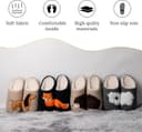 Thumbnail 6 de AONETIGER Hausschuhe Damen Winter Warme Flauschige Hausschuhe Plüsch Herren Pantoffeln Bequeme Kunstpelz Gefüttert Rutschfeste Slippers
AONETIGER Hausschuhe Damen Winter Warme Fla…
