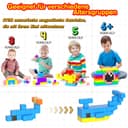 Thumbnail 3 de Apluses 54-teilige Magnetbausteine für Kinder 🧩