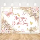 Thumbnail principal de APROPHIC Boho Geburtstagbanner 210×150 cm 📷