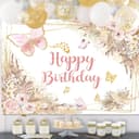 Thumbnail 3 de APROPHIC Boho Geburtstagbanner 210×150 cm 📷