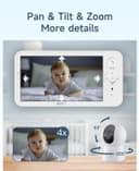 Thumbnail 1 de ARENTI Babyphone 5" Display — 1080p Kamera ⌚