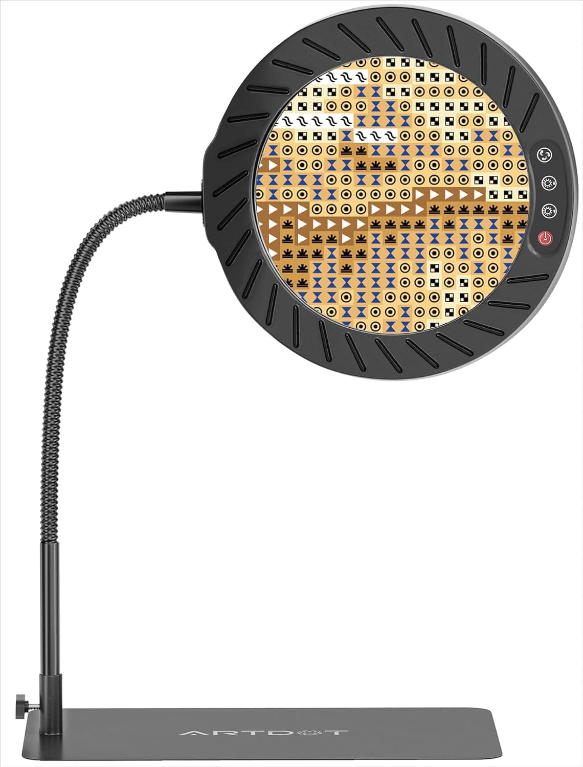 ARTDOT 10X Lupe mit 144 LEDs, 5 Farben 🔦