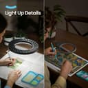 Thumbnail 1 de ARTDOT 10X Lupe mit 144 LEDs, 5 Farben 🔦