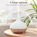 Thumbnail 4 de ASAKUKI 300ml Aroma Diffuser – Ultraschall-Diffusor 🌿