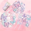 Thumbnail 2 de Assugo Schmetterlinge Deko Partyset 60 St. 🪄