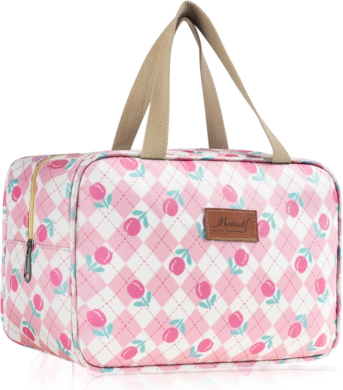 Aucuu Kulturbeutel Größe Groß Reise Kosmetiktasche ⌚