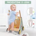 Thumbnail 5 de Baby Lauflernwagen Holz – Montessori Spielzeug ⌚