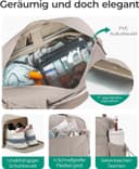 Thumbnail 3 de BAGSMART Reisetasche Damen 38L mit Nassfach 👝