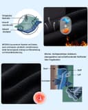 Thumbnail 1 de Balaclava Sturmhaube Gesichtsschutz, schwarz 🧣