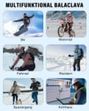 Thumbnail 5 de Balaclava Sturmhaube Gesichtsschutz, schwarz 🧣