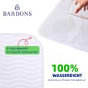 Thumbnail 5 de Barbons Inkontinenzunterlage 75×90 cm Wasserschutz 🛏️