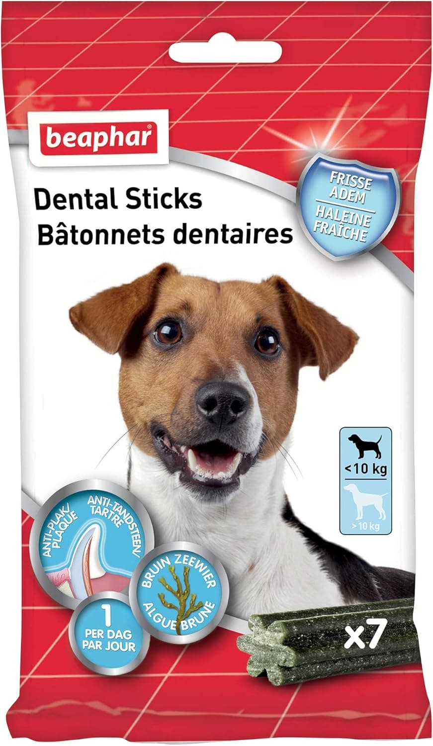 Beaphar Dental Sticks für kleine Hunde 7 Stk 🐶