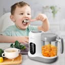 Thumbnail 6 de Bear Babynahrungszubereiter,Eine Stufe Baby Food Maker Dampfgarer Mixen,Automatisches Kochen & Zerkleinern,Babybrei Zubereiter mit Selbstreinigungsfunktion,Weiß