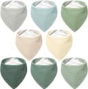 Thumbnail 3 de Bearmoss Lätzchen Musselin Halstuch 8 Stück 👶