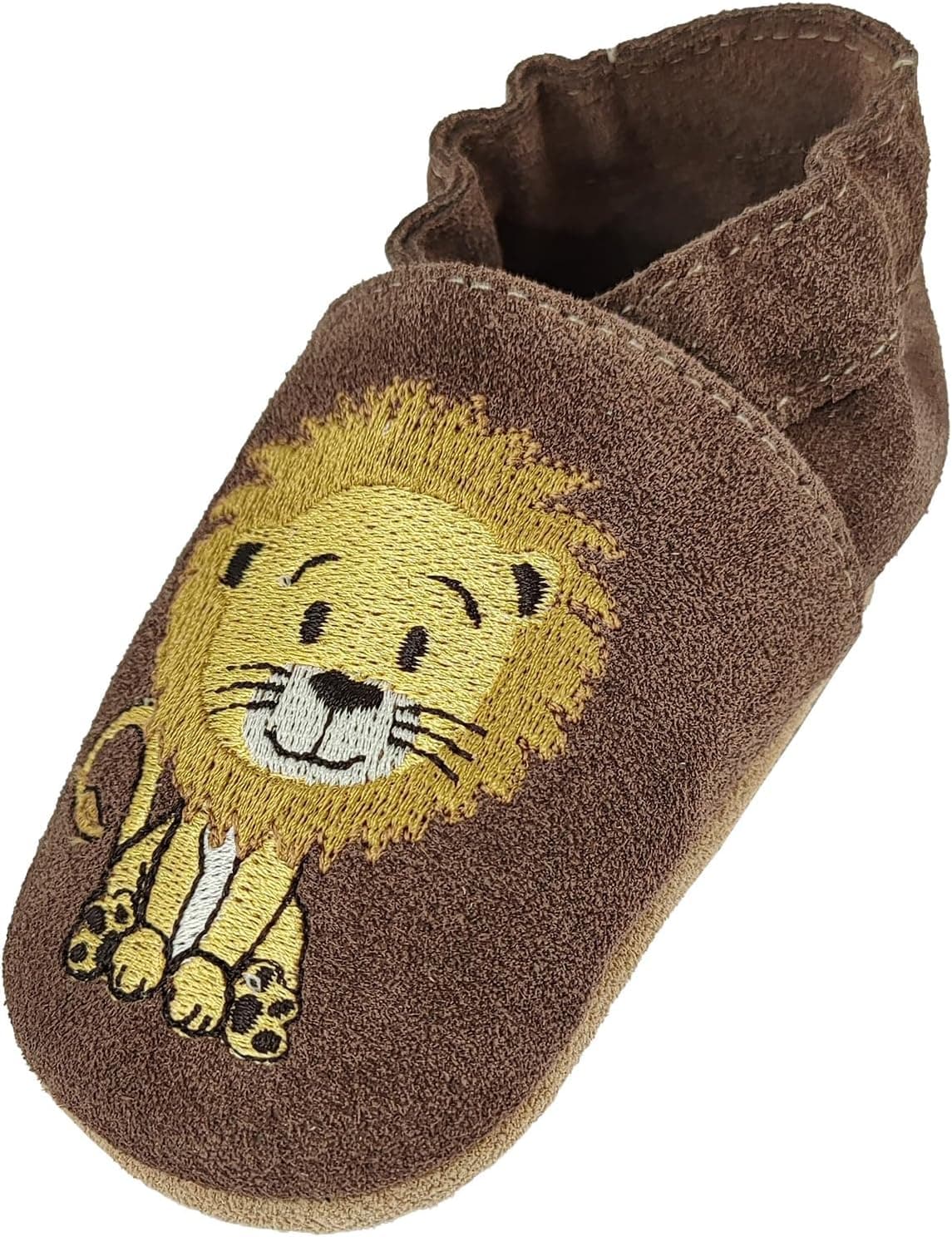 Beck Jungen Krabbelschuh mit Motiv 👟