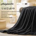 Thumbnail 4 de BEDELITE Kuscheldecke 125x150 – Flanell Sofadecke 🛋️