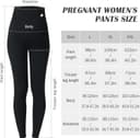 Thumbnail 1 de beifon Umstandsleggings Thermo High Waist mit Futter für Schwangerschaften 🧦