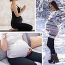 Thumbnail 6 de beifon Umstandsleggings Thermo High Waist mit Futter für Schwangerschaften 🧦